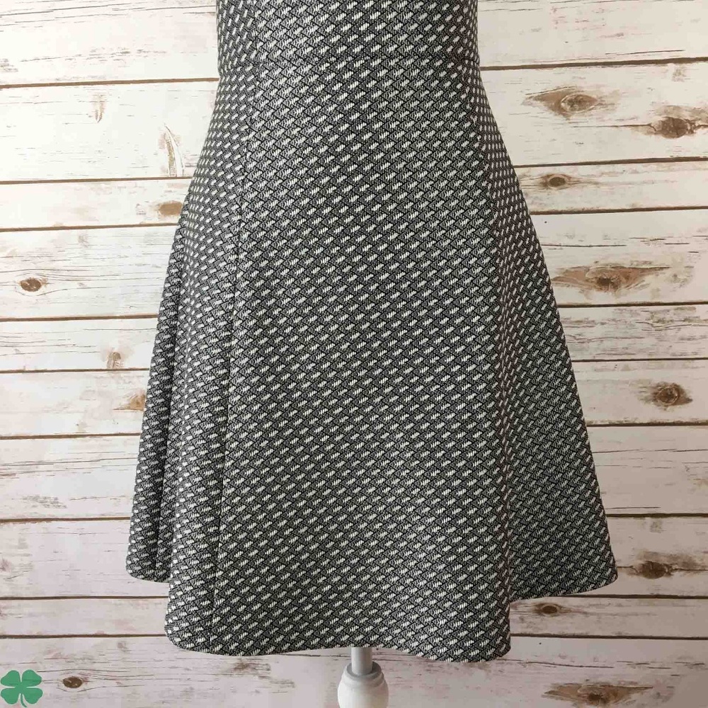 🎉HP🎉Theory Trekana Jacquard Fit & Flair Dress 6 - Picture 6 of 8